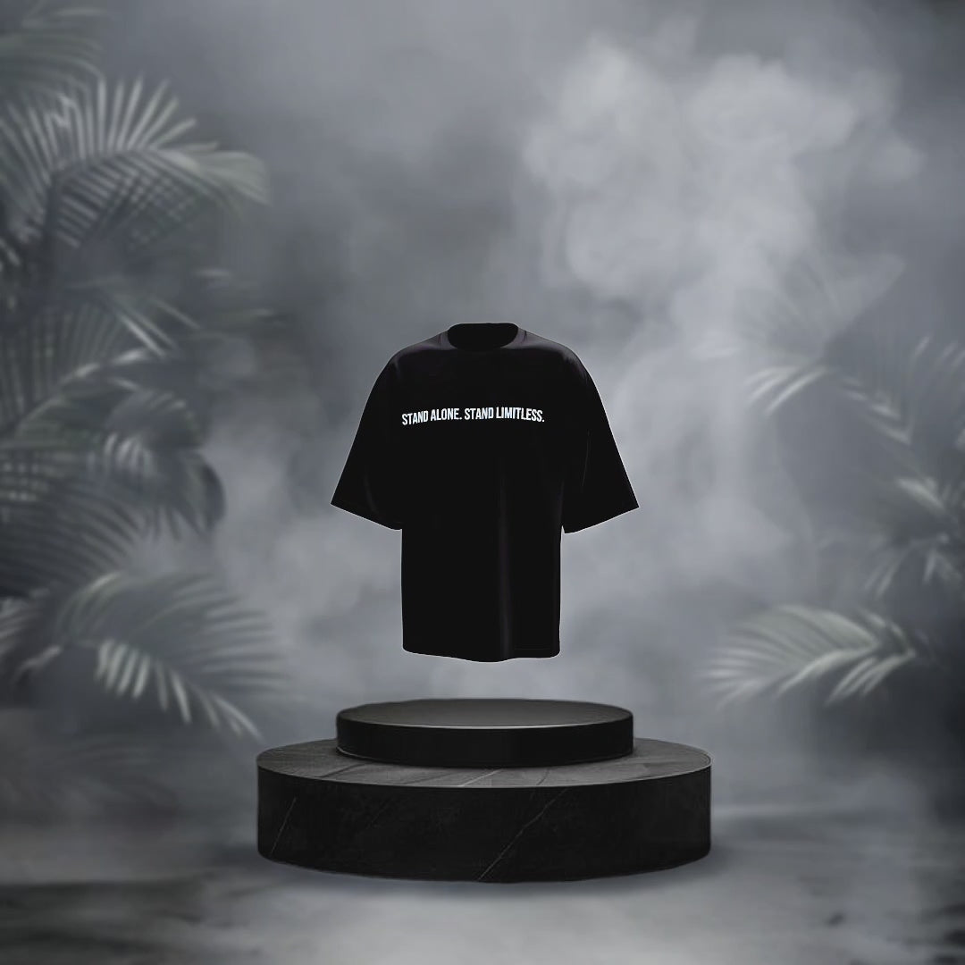 Limitless Gojo Inspired Oversized T-Shirt – Stand Alone Streetwear Tee